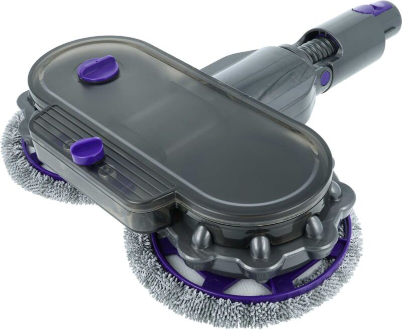 Wischmopp kompatibel mit Dyson V8 Advanced, V8 Total Clean Staubsauger - elektrischer Wischmoppaufsatz - Vhbw