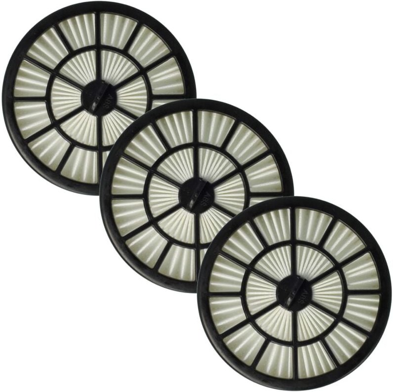 vhbw 3x Staubsaugerfilter kompatibel mit Ariete Eco Power 2775, 2797 Staubsauger - HEPA Filter