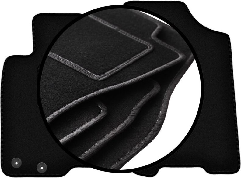 Komplettset Veloursmatten für: Nissan Navara IV Pickup (2014-)