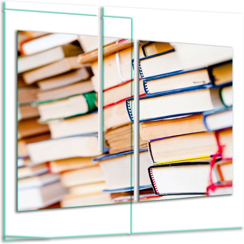 Glashakkungsbrett 2x 30x52 bücher