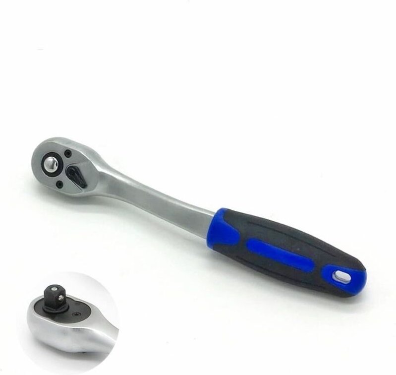 3/8 Zoll 24-Zahn-Ratschenschlüssel mit Griff, 3/8 Zoll 24-Zahn-Ratschenschlüssel mit Griff