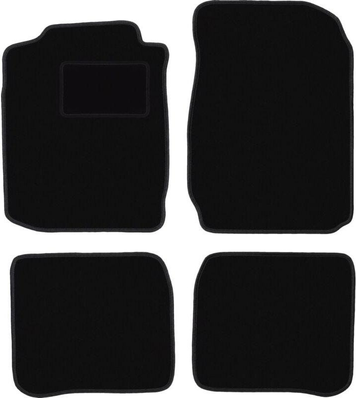 Schwarze Veloursmatten für: Toyota Corolla E11 Fließheck (1997-2001)