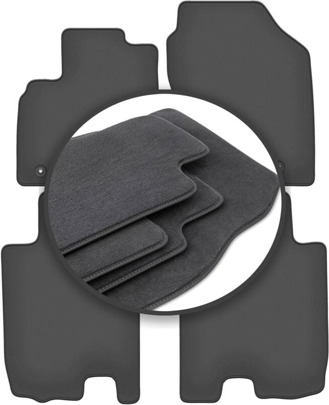 Premium-Fußmatten für: Honda Jazz III Fließheck (2008-2011)