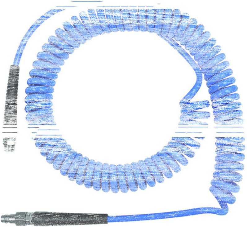 Thumbnail - Spiralschl., Verschraubung, Knickschutz, pu, g 1/4, ø 8x5, 7,5 m - Riegler