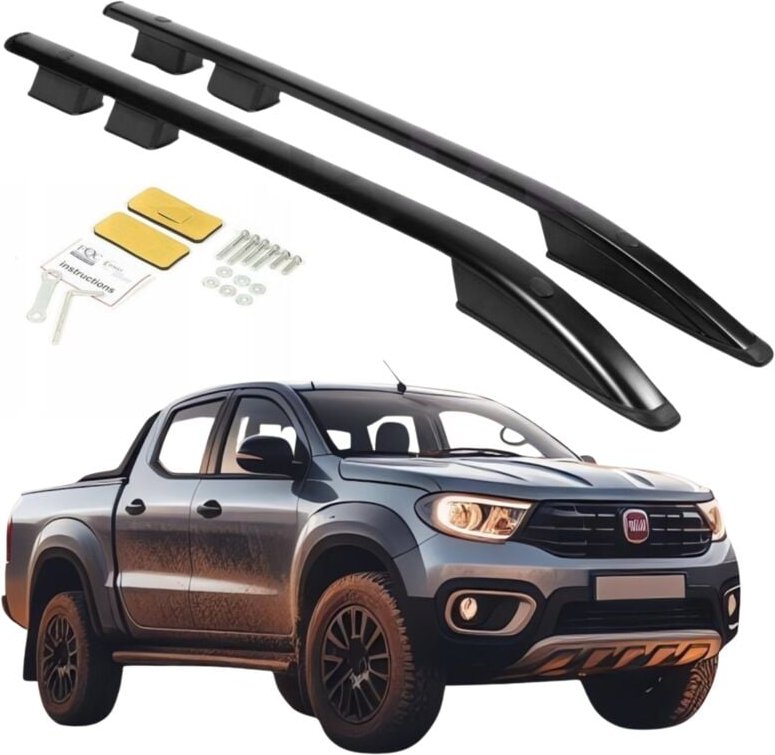Dachreling FIAT FULLBACK 2015-19 MITSUBISHI L200 2016-2023 SCHWARZ