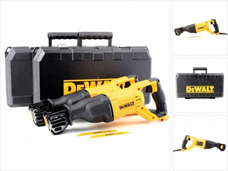 DeWalt Säbelsäge 1.100 Watt DWE305PKXL - 2er Pack im Transportkoffer