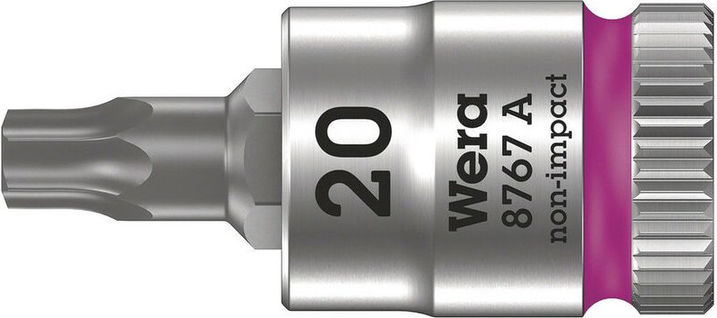 Wera - 8767 a torx® Zyklop Bitnuss mit 1/4'-Antrieb, tx 20 x 28 mm