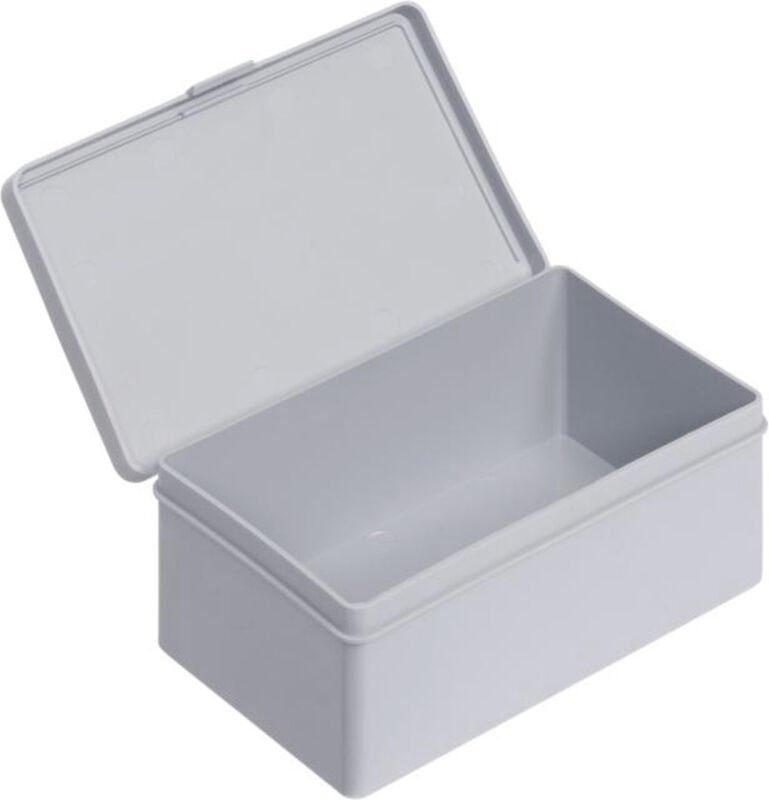 66018 Scharnierdose (l x b x h) 136 x 87 x 55 mm Grau 1 St. - Alutec