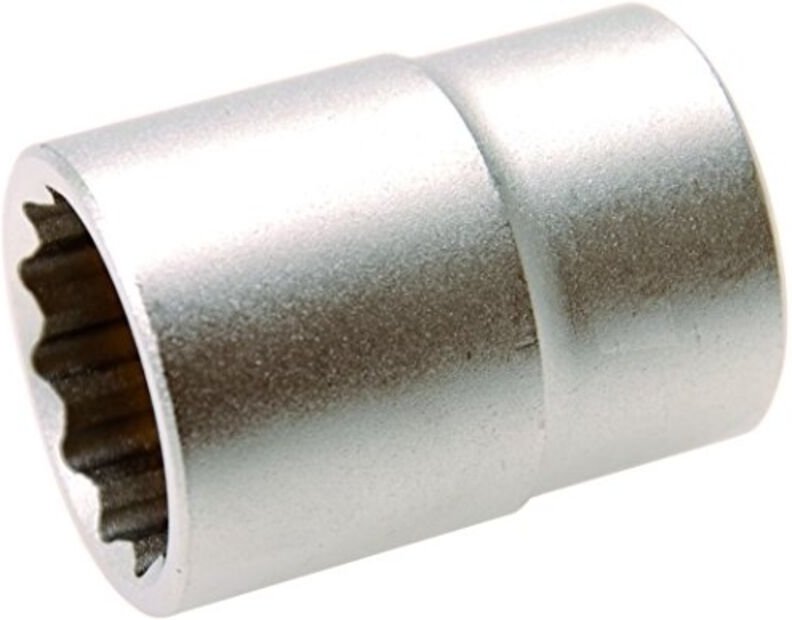 Bgs Technic - Steckschlüssel-Einsatz Zwölfkant Antrieb Innenvierkant 20 mm (3/4') sw 27 mm