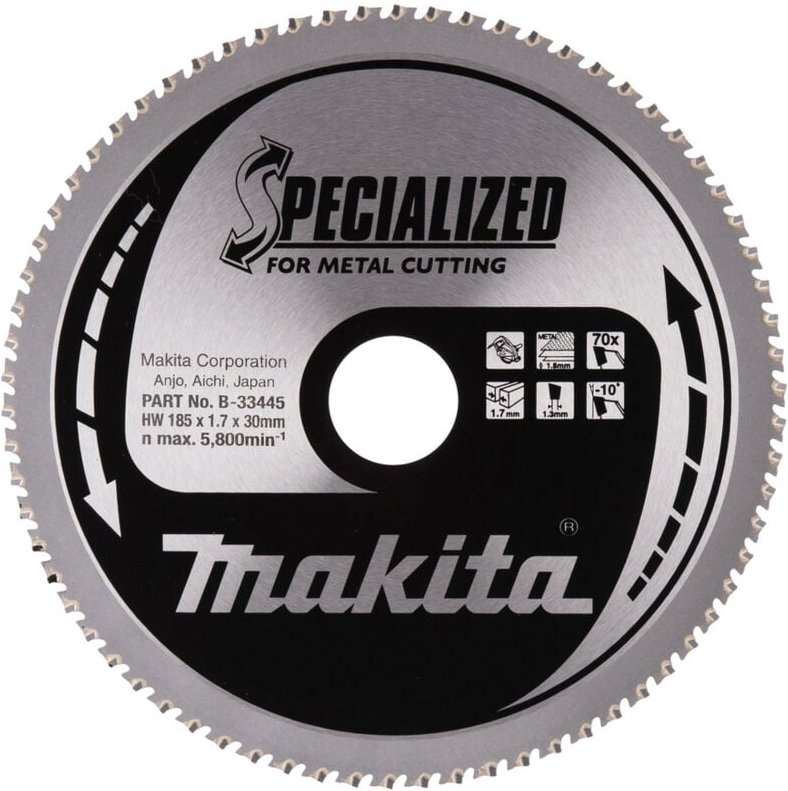 Lam tct po 185/30/70 tole ond Makita B33445