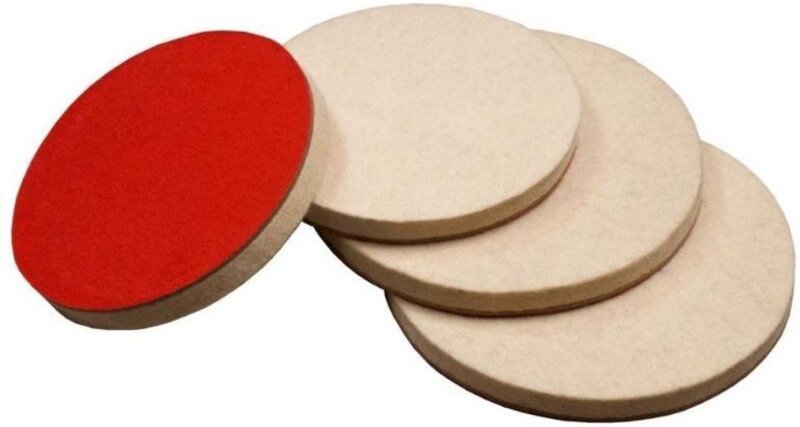 Polierfilz Dicke 5mm FI125MM - D FIL 1256