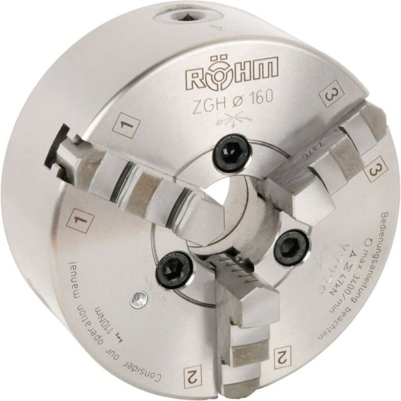 RÖHM-Dreibacken Drehfutter