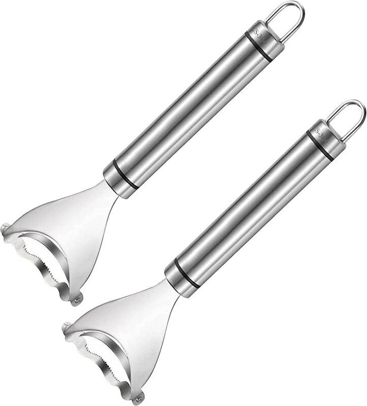 2 stücke Mais Schäler Edelstahl Maiskolben Schäler Mais Stripper Werkzeug Für Küche, drescher Mais Cutte