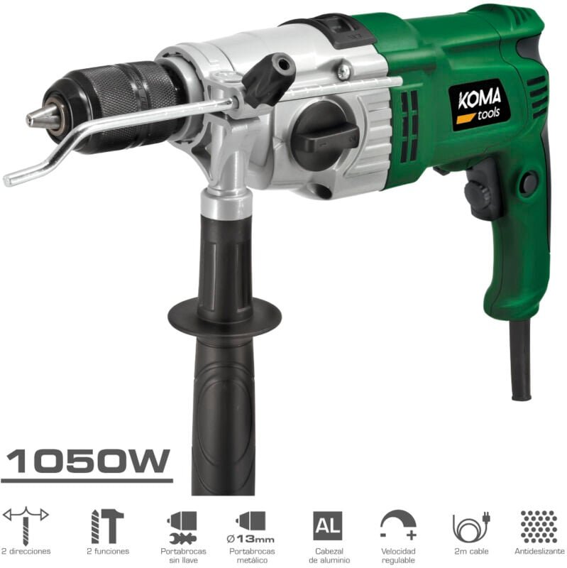 Bohrhammer, 1050W, 13x39x26cm Koma Werkzeuge 08725