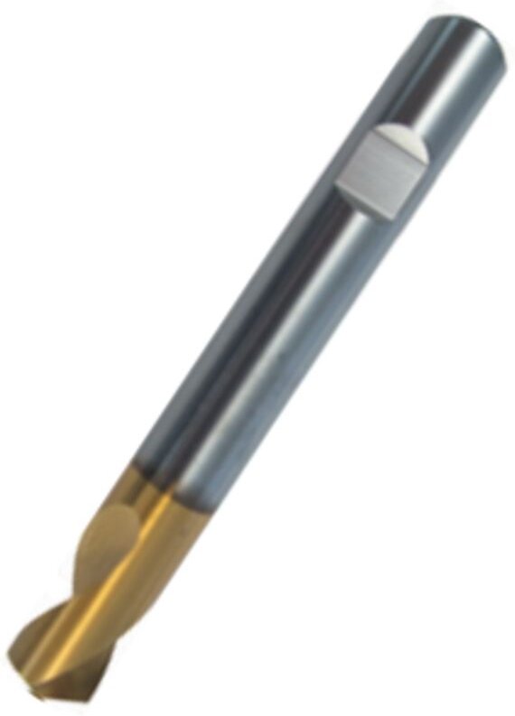 NC-Anbohrer HSS-Co 120 Grad TIN-beschichtet mit Weldonschaft 16,00 mm
