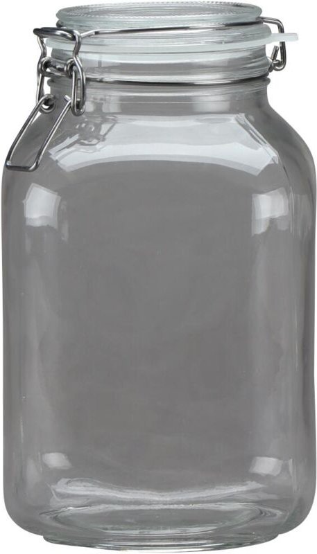 Thumbnail - Siena Home - Drahtbügelglas cucinare 3040 quadratisch, mit Gummiring 3,0 l