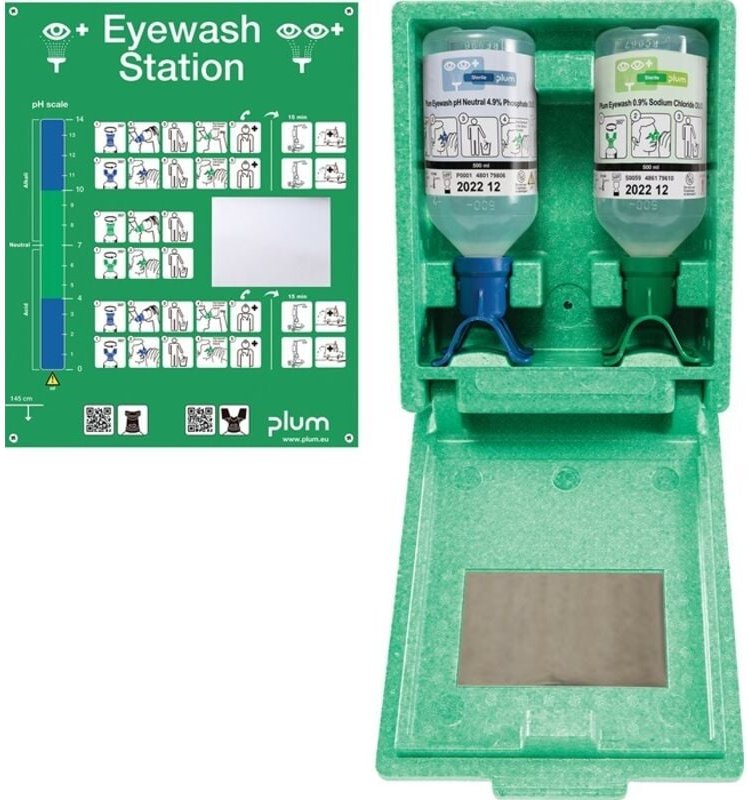 Plum - Augen-Notfallstation Combibox