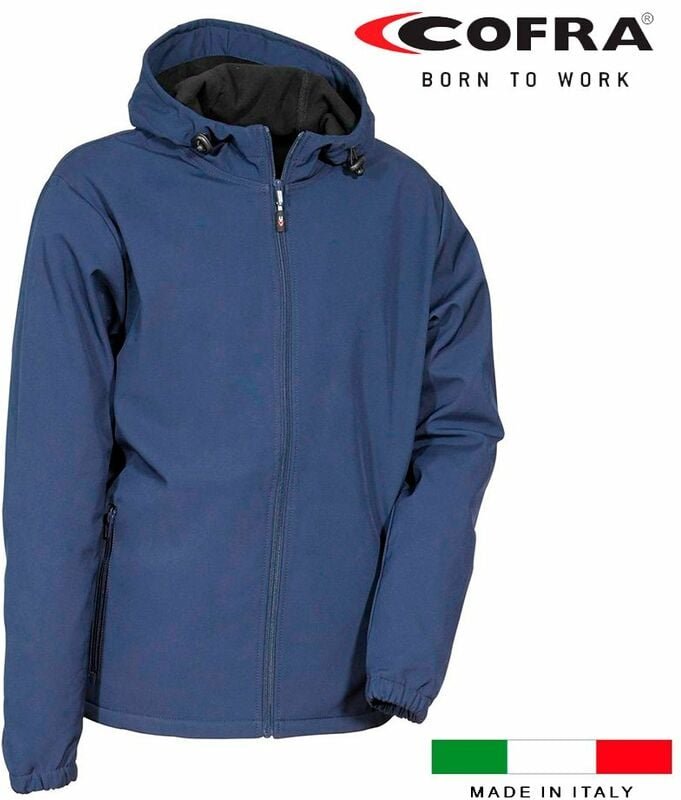 Vannas Softshelljacke navy blau Cofra Größe s