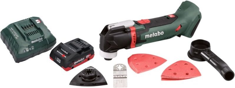 Metabo - mt 18 ltx Akku Multitool 18 v ois / Starlock + 1x LiHD Akku 4,0 Ah + Ladegerät