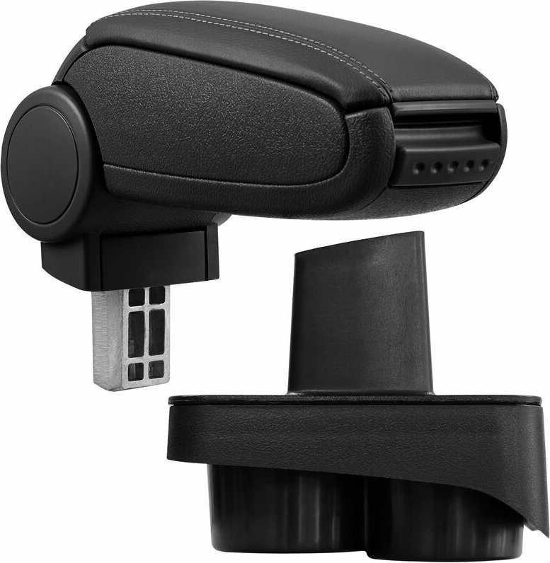 Pro.tec - Mittelarmlehne Skoda Fabia 1 mit Staufach Kunstleder schwarz