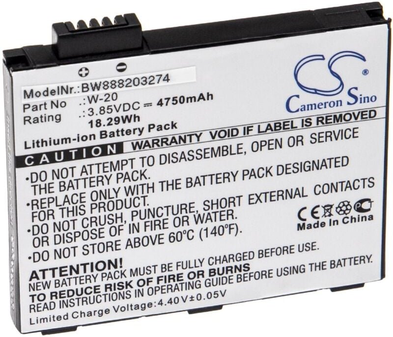 Vhbw - Akku kompatibel mit Netgear Nighthawk M5 MR5200-100EUS Router Modem Hotspots (4750mAh, 3,85V, Li-Ion)