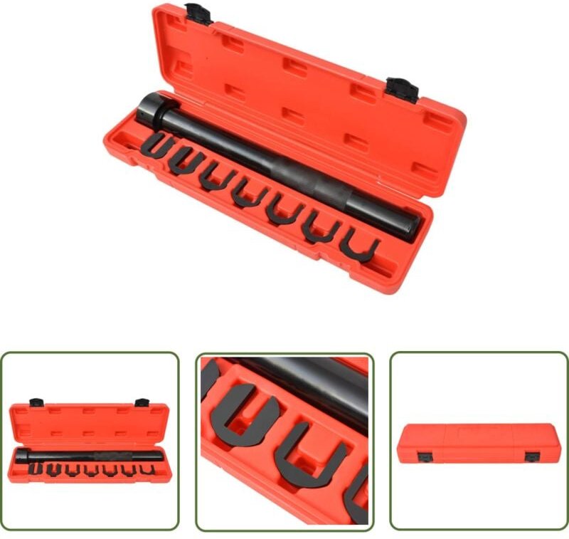 Asupermall - The Living Store 8-tlg. Montage-/ Ausbauwerkzeug-Set für innere Spurstangen - Montagewerkzeug - Spurstangen...