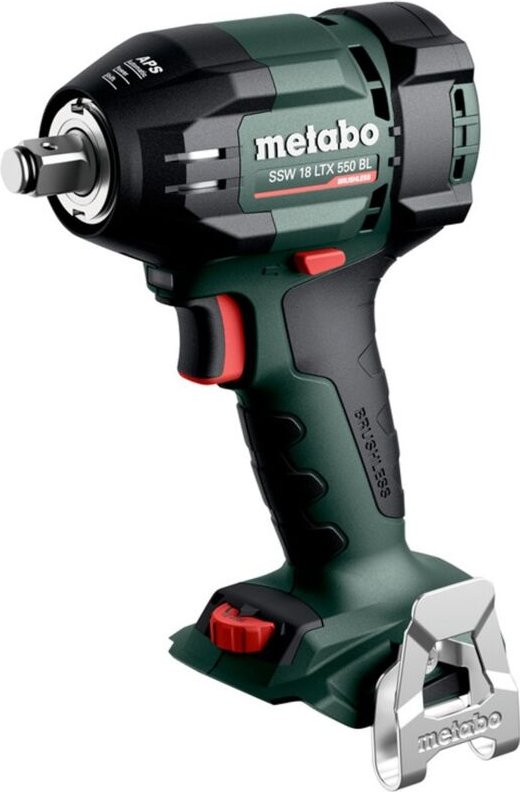 Metabo Akku-Schlagschrauber SSW 18 LTX 550 BL, 1/2" ohne Akku und Ladegerät im Karton