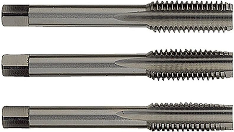 Thumbnail - Satz von 3 Handgewindebohrern Standard hss Tivoly m - din 352 - (Blister) / ø: 8 x 1.25 - 1050052080125