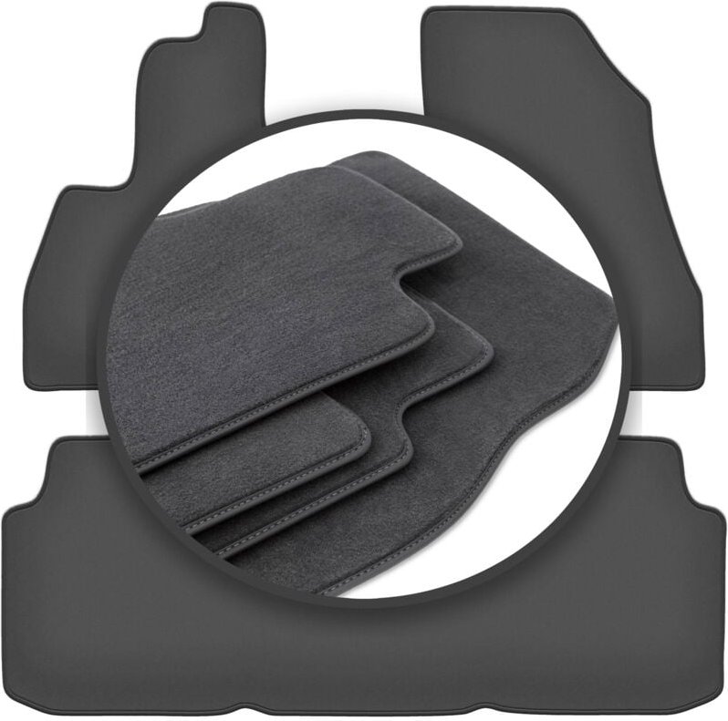 Premium-Fußmatten für: Fiat 500L Minivan (2012-)