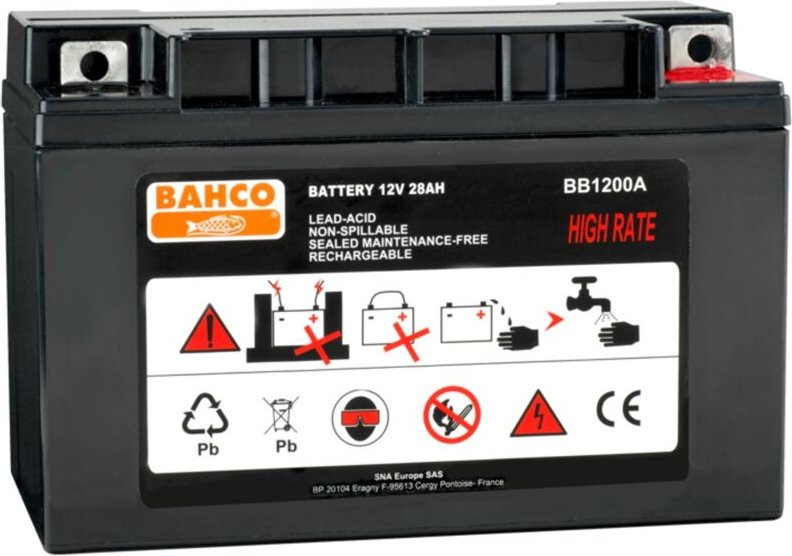 Bahco - Ersatzakku für 12V Booster, 1200A