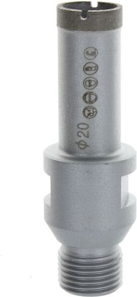 Btec - Diamant Fliesen Nassbohrkrone Premium G1/2 außen Aufnahme 20 mm