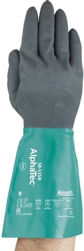 Handschuh AlphaTec 58-535B,Gr.11 12 Stk - Ansell