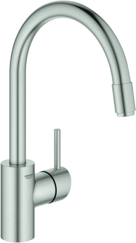 Concetto Einhand-Spültischbatterie, mit hohem Rohrauslauf, - Grohe