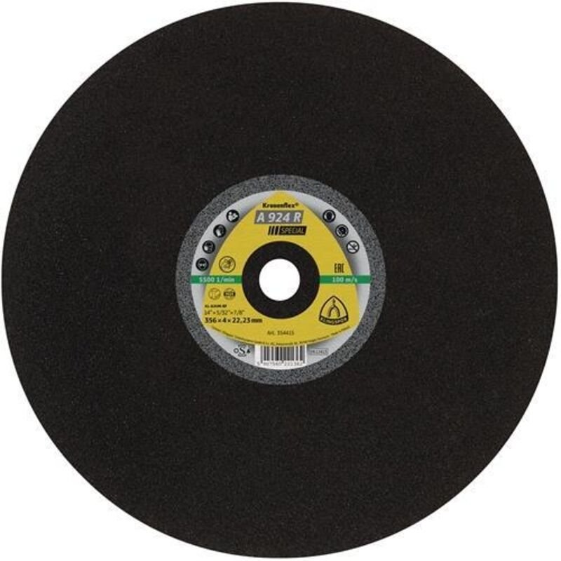 Klingspor - Trennscheibe a 924 r Special D356x4mm gerade ( 4000843063 )