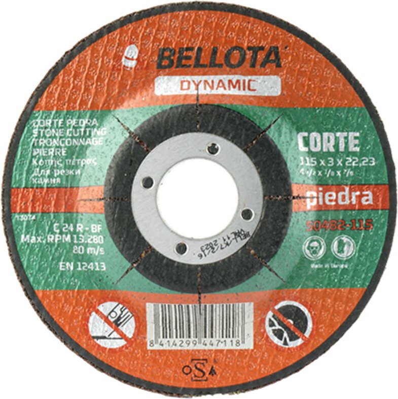 Grundlegende Steintrennscheibe 230x3mm 50482 Bellota