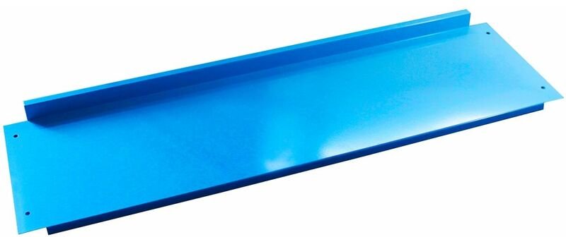 Ablageboden für Werkbänke, T350 x B1250 mm, RAL5012 - ADB