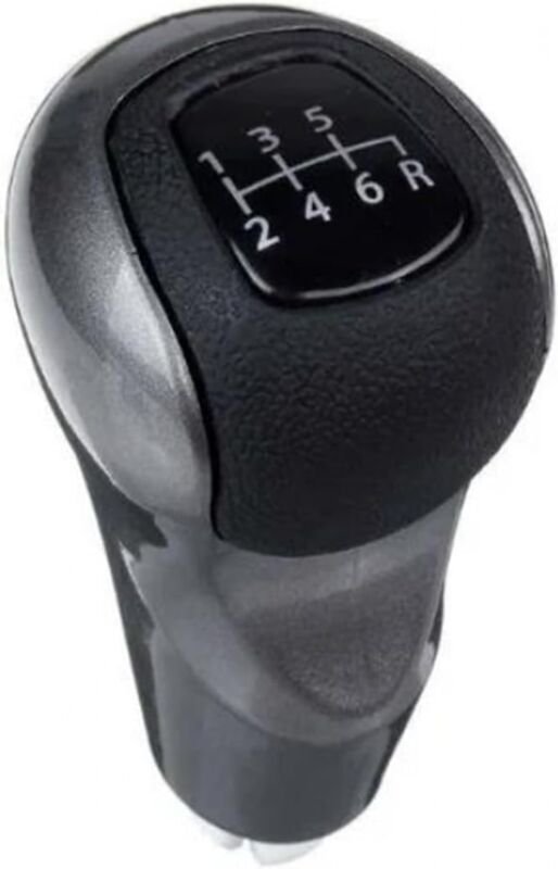 Thumbnail - Pomello del cambio mt a 6 velocità da 1 pezzo per Honda Civic dx ex lx 2006-2011 (nero)