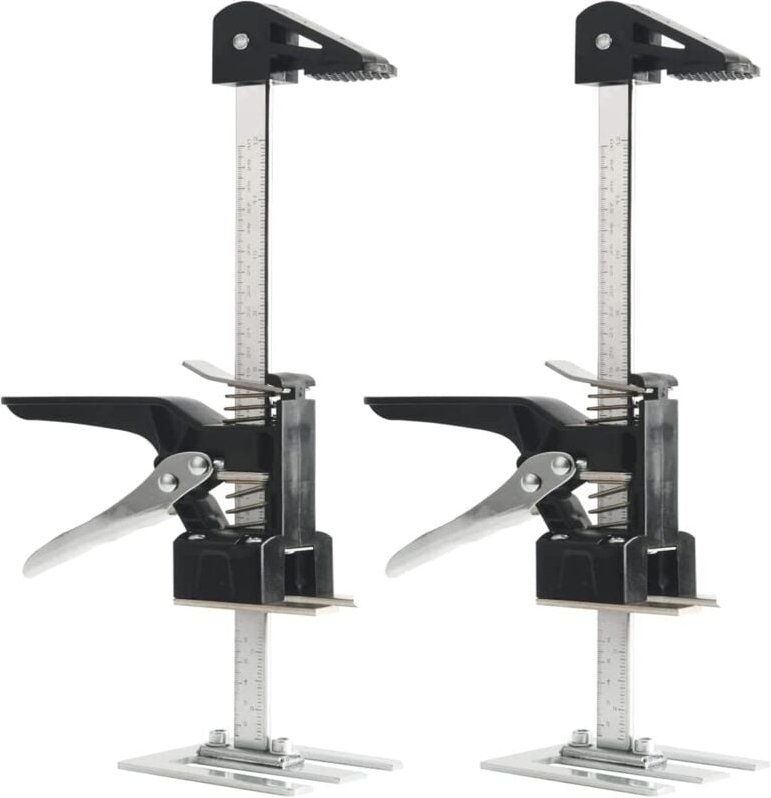 Thumbnail - 2er-Pack arbeitssparender Arm, 15,7-Zoll-Höhenregler, manuelles Hebewerkzeug für die Installation von Schranktüren und H...