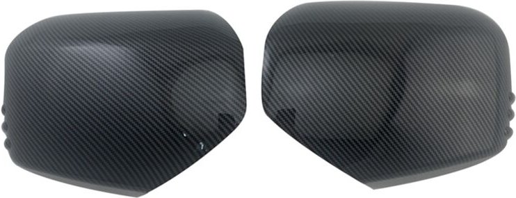 Auto Carbon Fiber Rückspiegel Seitenglas Spiegel Abdeckung Trim Rahmen Seite Spiegel Kappen L200 Triton 2006-2014