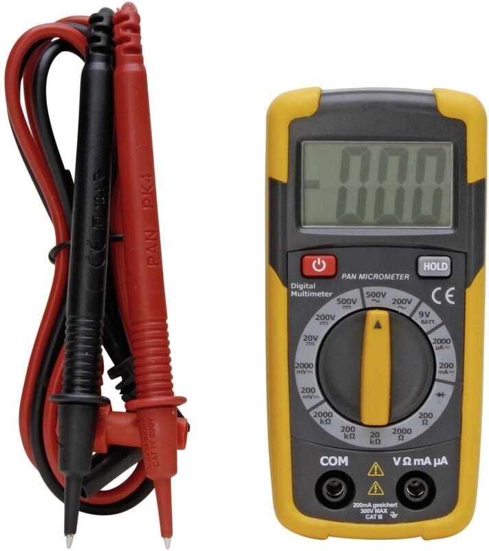 Kopp - Digitalmultimeter Mikrometer 6 Funktionen/ 16 Bereiche, 196402051