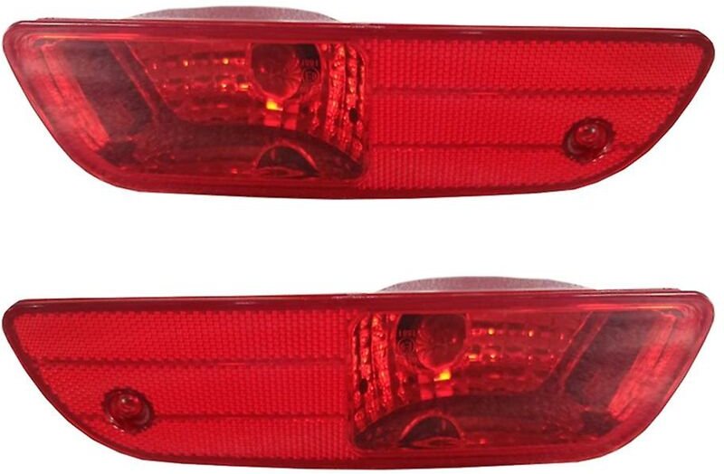 1 Paar Auto Heckstoßstange Nebelscheinwerfer Parkplatz Warnreflektor Rückleuchten mit Glühbirne für Sorento 2009 201