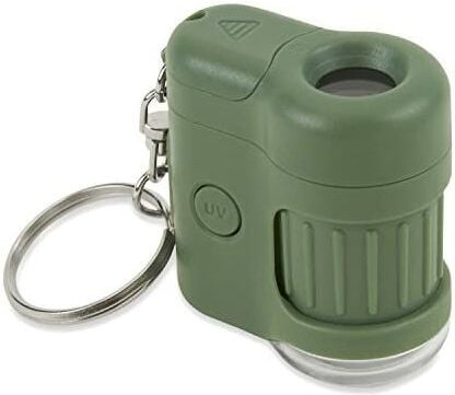 MicroMini - Taschenmikroskop mit led- und UV-Licht, 20 Stück. - Carson