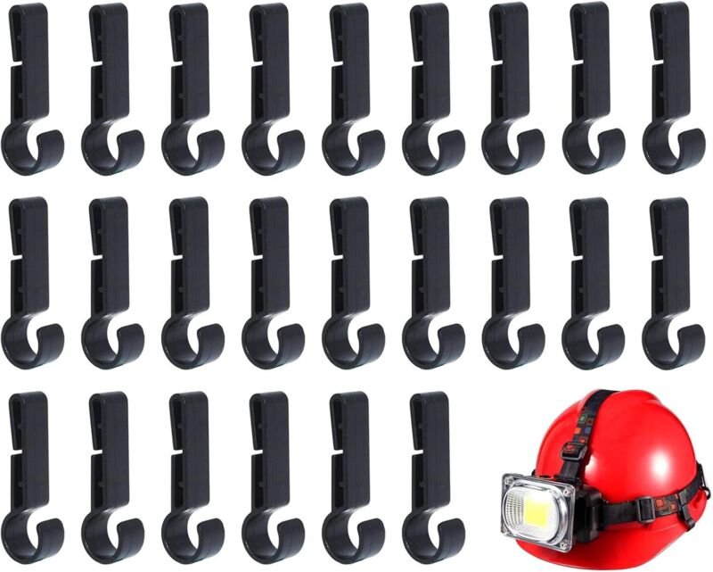 Sollbry - Helm-Scheinwerfer-Clip, Helm-Scheinwerfer-Haken, Helm-Clips für Scheinwerfer, Helm-Scheinwerfer-Clips zur Befe...