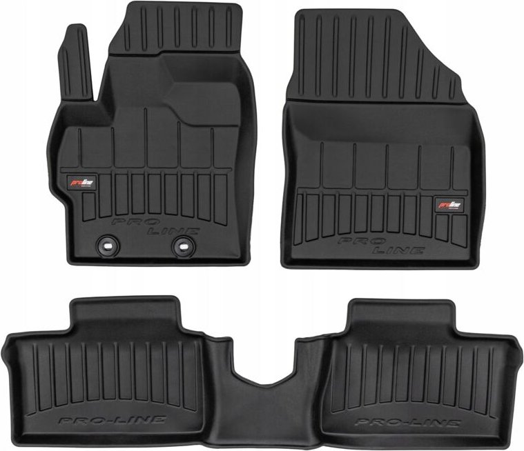 GUMMIMATTEN FUSSMATTEN Toyota Aygo X ab 2022 3D MULDE