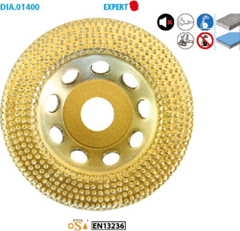 Thumbnail - Epoxid-Diamant-Tablett, Expert, ø 125 mm
