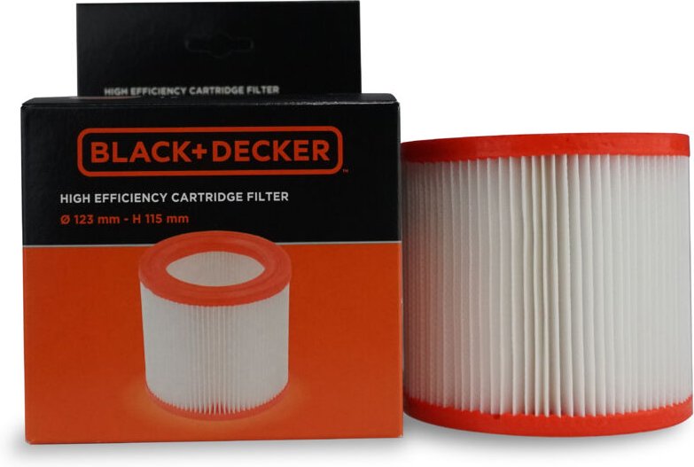 Black&decker - Black+Decker Patronenfilter mit hohem Abscheidegrad für Nass- und Trockensauger