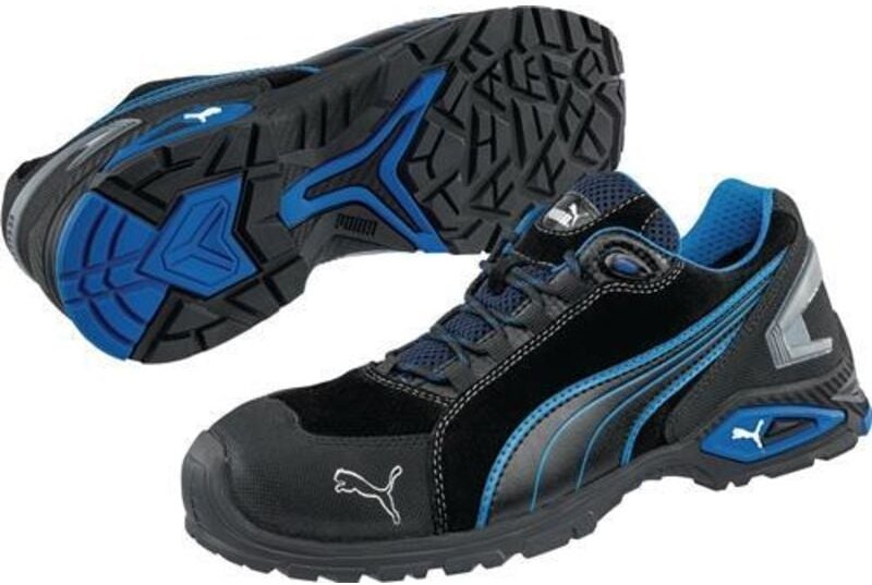 Puma Safety Shoes - puma Rio Black Low 642750-39 Sicherheitsschuh S3 Schuhgröße (eu): 39 Schwarz, Blau 1 St.