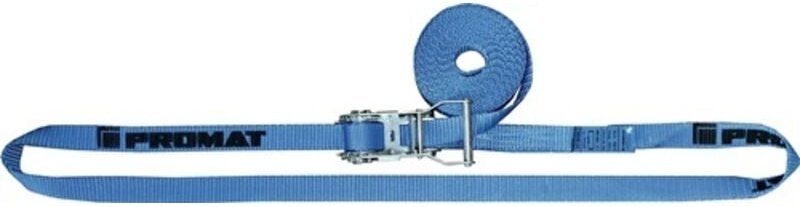 Promat - Zurrgurt din en 12195-2 Länge 6 m Breite 25 mm mit Ratsche lc u 1500 daN