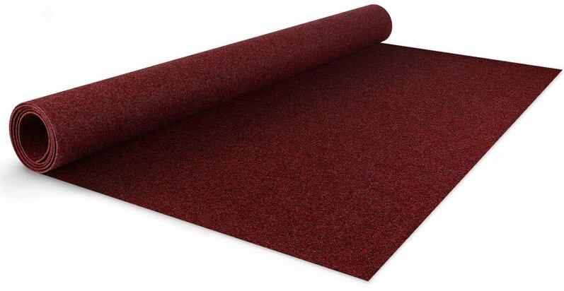 Messeteppich auf Maß Turbo Rot 100 x 450 cm