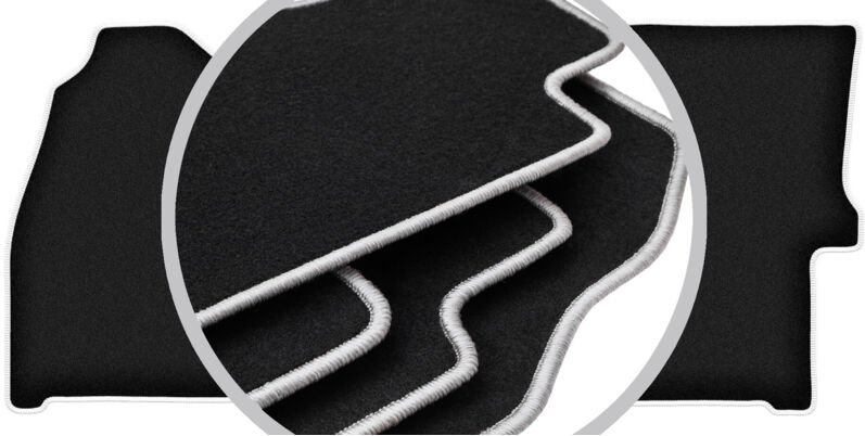 CARLUX-SILVER Autofußmatten für: Volkswagen Crafter Kastenwagen (2006-2019)